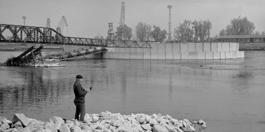 Unikátne fotografie z výstavby Prístavného mosta